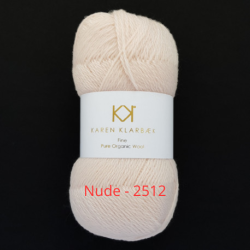 Fine Pure organic wool.  