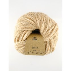 Navia Perla � bl�dt og luftigt alpaka med smuk struktur. 50g