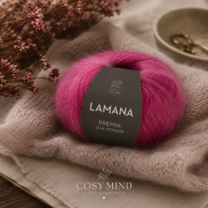  Lamana Premia  luksuri�st silk mohair garn. 25g/300m