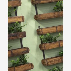 Hylde af  dobbelt murstensforme