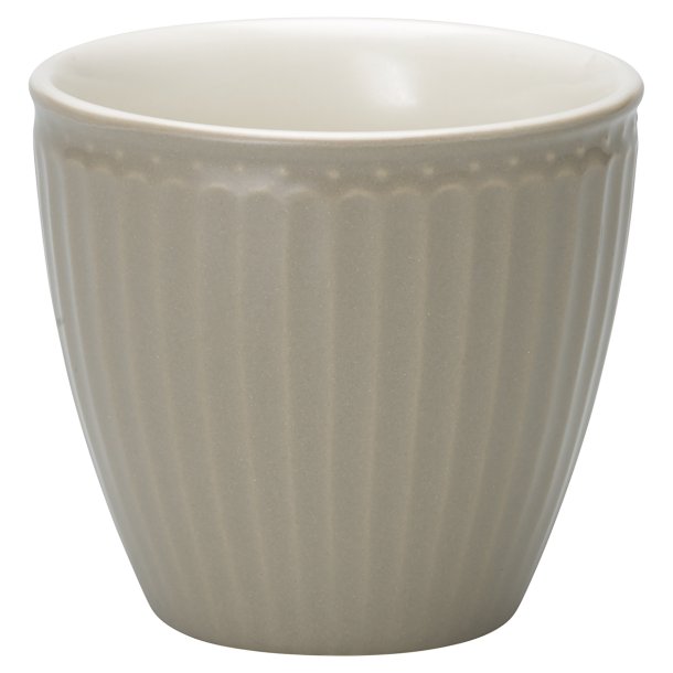 Latte cup Alice warm gray