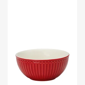 Cereal bowl Alice red 