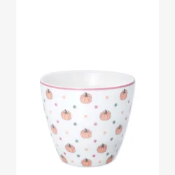 GreenGate Lattekop Clarissa hvid