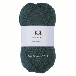 Pure organic wool fra Karen Klarbk