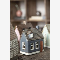 Keramikhus til fyrfadslys