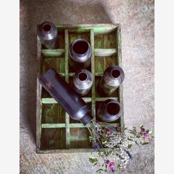 Unique trbakke med tekst