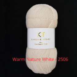 Fine Pure organic wool.  