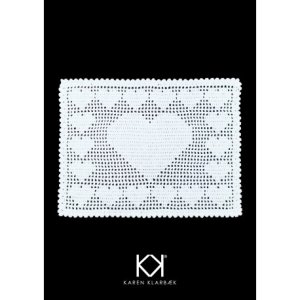 D�kkeserviet med hjerter