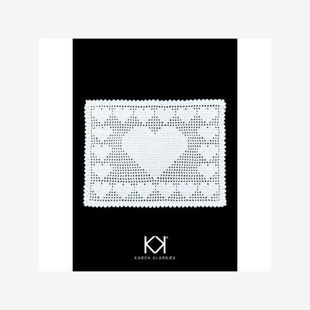 D�kkeserviet med hjerter