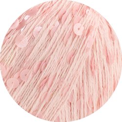 Lana Grossa Cosmo  Effektgarn med palietter og smukt glimt. 100g