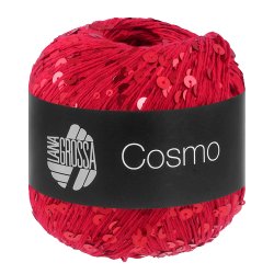 Lana Grossa Cosmo  Effektgarn med palietter og smukt glimt. 100g