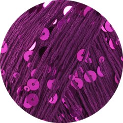 Lana Grossa Cosmo  Effektgarn med palietter og smukt glimt. 100g