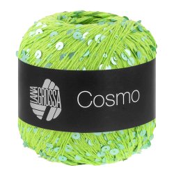 Lana Grossa Cosmo  Effektgarn med palietter og smukt glimt. 100g