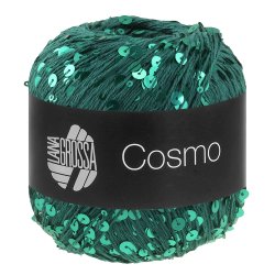 Lana Grossa Cosmo  Effektgarn med palietter og smukt glimt. 100g