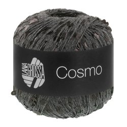 Lana Grossa Cosmo  Effektgarn med palietter og smukt glimt. 100g