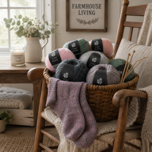 Cosy socks, str�mpegarn. 100g 