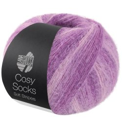 Lana Grossa, cosy Socks, soft stripes