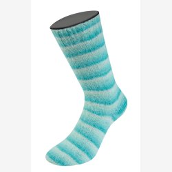 Lana Grossa, cosy Socks, soft stripes