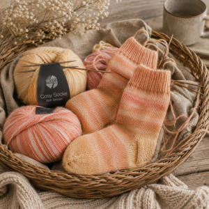 Lana Grossa, cosy Socks, soft stripes