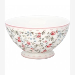 GreenGate, French bowl xl Carly white