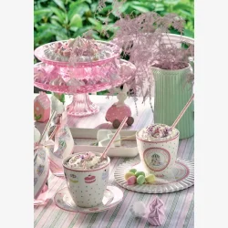 GreenGate Latte Cup Tenna White