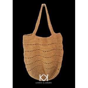 H�klet net med hulm�nster i Recycled Bottle Yarn 