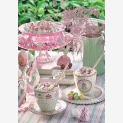 GreenGate, Coaster Tenna White 