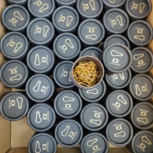 Markrer i rr, 60 stk. guld