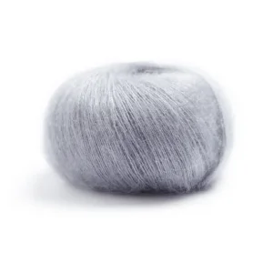 Premia silk-mohair, Silver gray, 25g