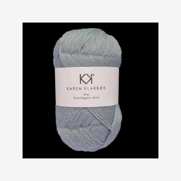 Pure organic wool, fine. Medium Gray