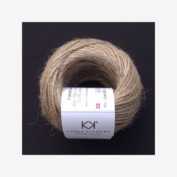 Jutegarn, Natural. 2/10 50g