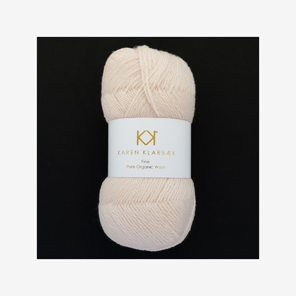 Pure organic wool, fine. Nude