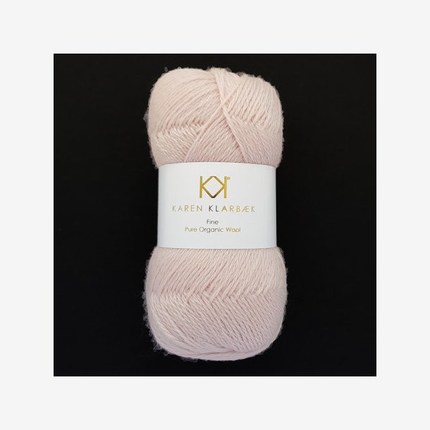  Pure organic wool, fine. Old Rose