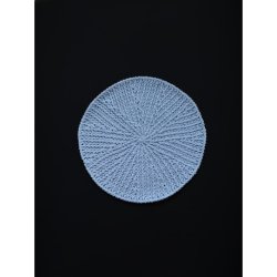 Opskrift Rund h�klet klud - Trykt opskrift