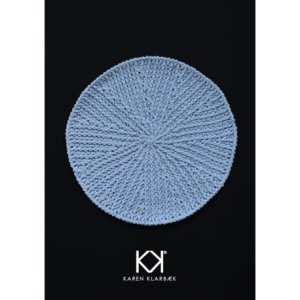 Opskrift Rund h�klet klud - Trykt opskrift