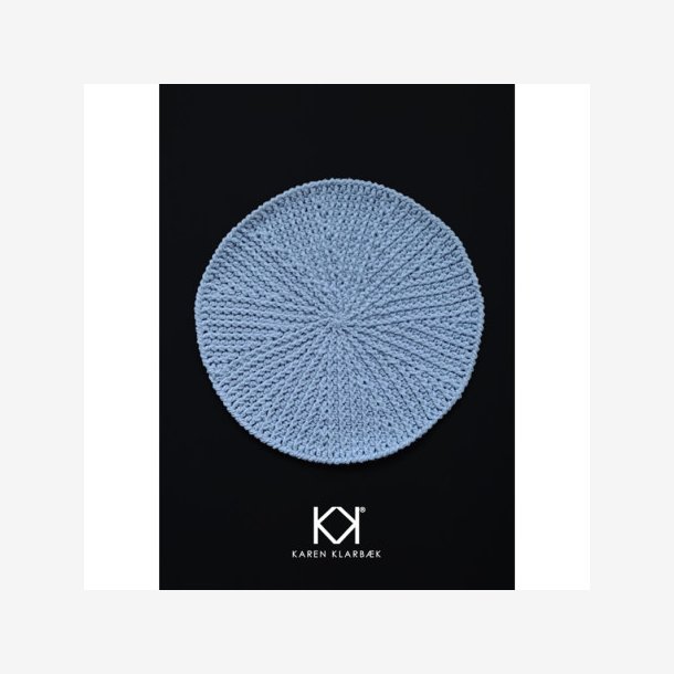 Opskrift Rund h�klet klud - Trykt opskrift