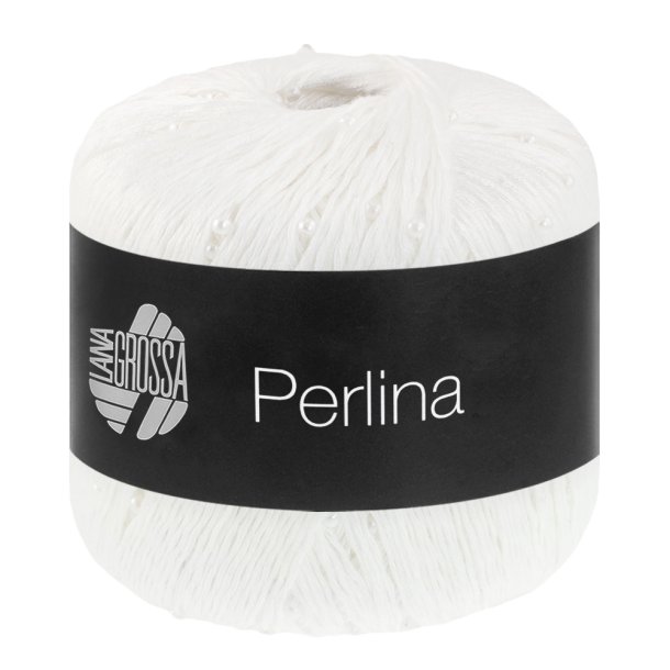 Lana Grossa Perlina – elegant effektgarn med fine perler. 50g