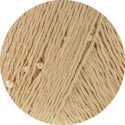 Lana Grossa Perlina – elegant effektgarn med fine perler. 50g