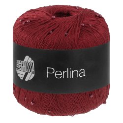 Lana Grossa Perlina – elegant effektgarn med fine perler. 50g