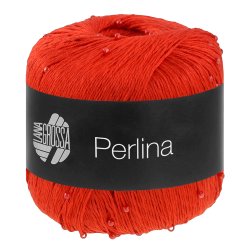 Lana Grossa Perlina – elegant effektgarn med fine perler. 50g
