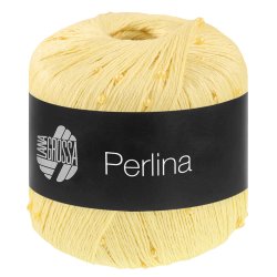 Lana Grossa Perlina – elegant effektgarn med fine perler. 50g