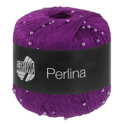 Lana Grossa Perlina – elegant effektgarn med fine perler. 50g