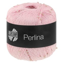 Lana Grossa Perlina – elegant effektgarn med fine perler. 50g
