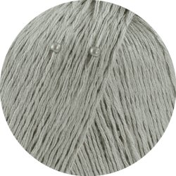 Lana Grossa Perlina – elegant effektgarn med fine perler. 50g