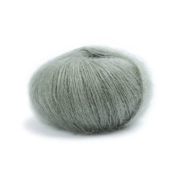 Premia silk-mohair. Sage. 25 g