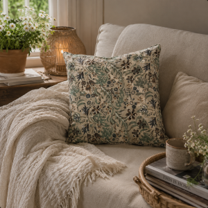 Pudebetr�k  klassisk blomster