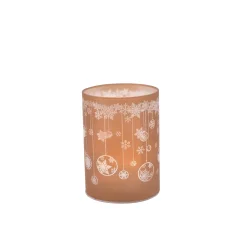 Hurricane med motiv og LED, Sand